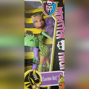 G1 Monster High Skulltimate Roller Maze Clawdeen Wolf Nib